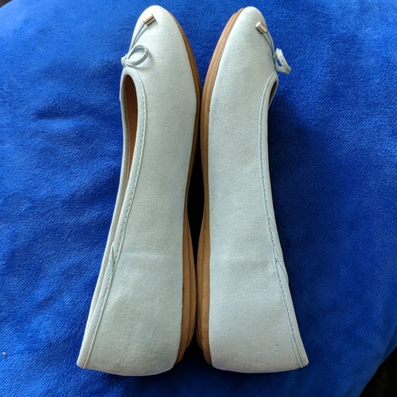 Baby Blue Flats (Size 8) New - Picture 4 of 6